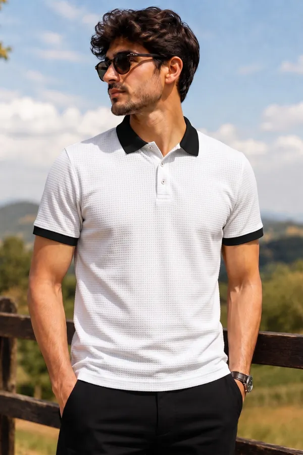 Men_White_Textured_Polo_T-Shirt_with_Black_Collar