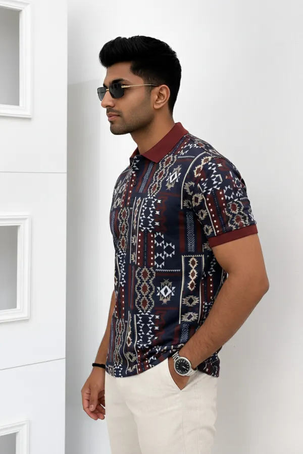 Multicolor_Premium_Fabric_Regular_Printed_Polo_T_Shirt_For_Men