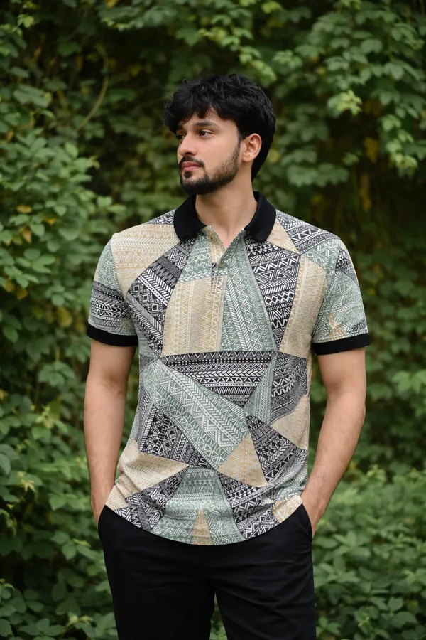 Multicolor_Premium_Fabric_Regular_Printed_Polo_T_Shirt_For_Men