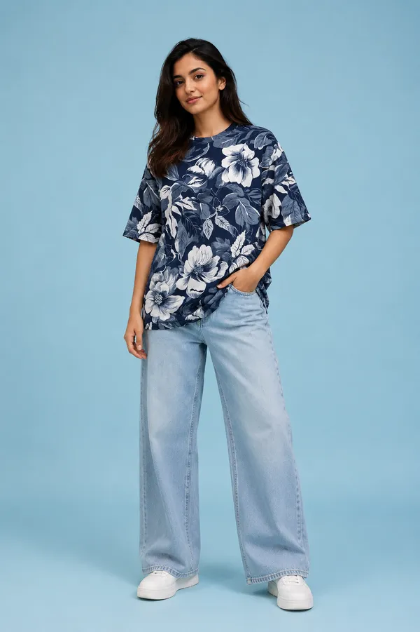 Women's_Oversized_Floral_Printed_T-Shirt
