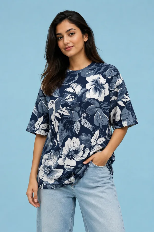 Women's_Oversized_Floral_Printed_T-Shirt