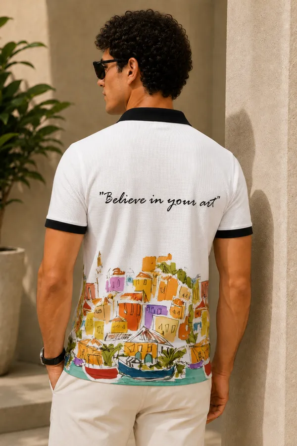 TshirtsBuddy_Mens_Coastal_Sketch_Print_Polo_T-Shirt