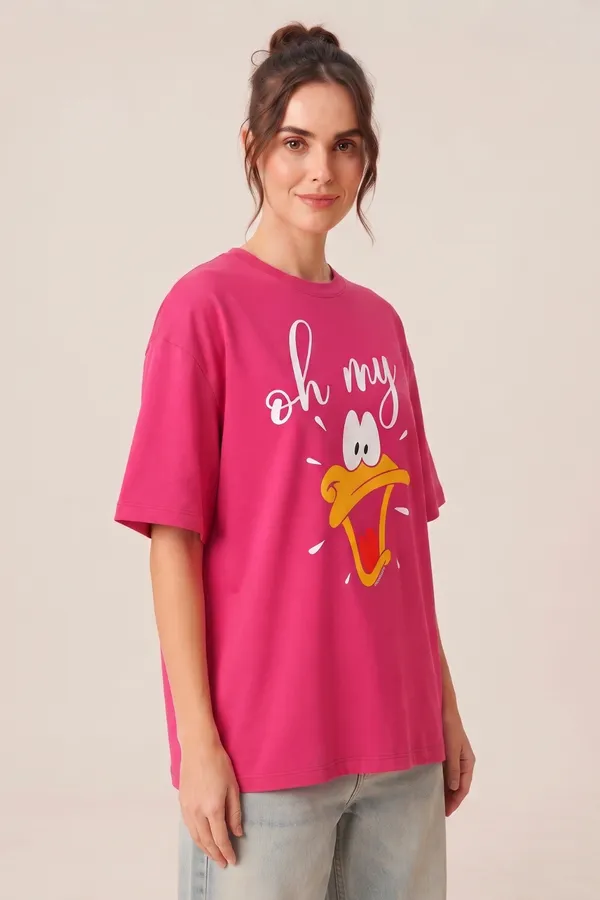 Womens_Pink_Cute_Casual_Streetwear_T-Shirt