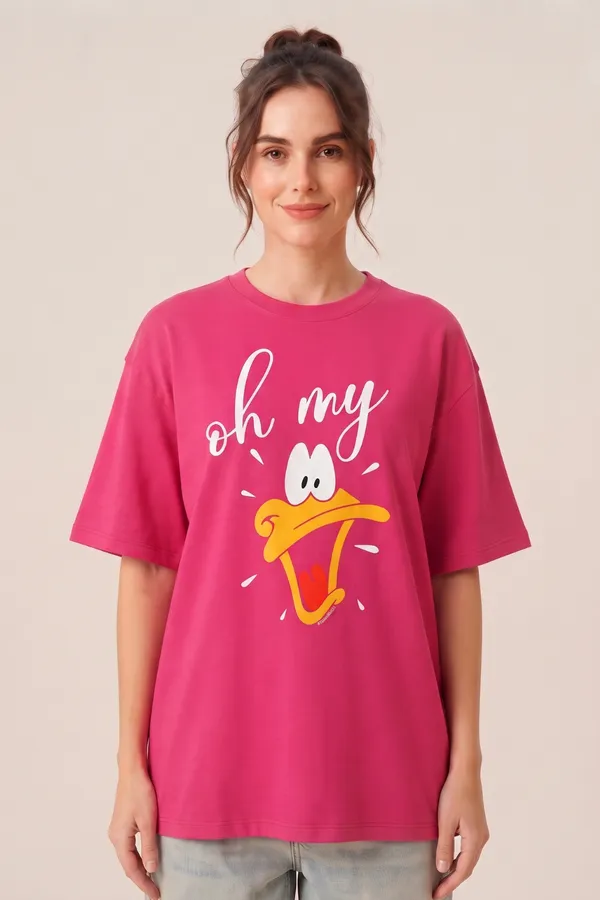 Womens_Pink_Cute_Casual_Streetwear_T-Shirt