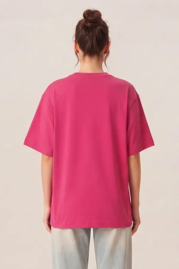 Womens_Pink_Floral_Graphic_Printed_Oversized_T-Shirt