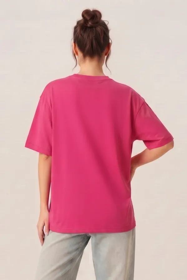 Womens_Pink_BRUH_Graphic_Printed_Oversized_T-Shirt