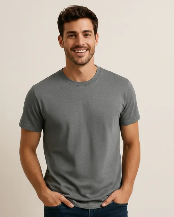 Premium_Cotton_Fabric_Regular_Round_Neck_Solid_T_Shirt_For_Men