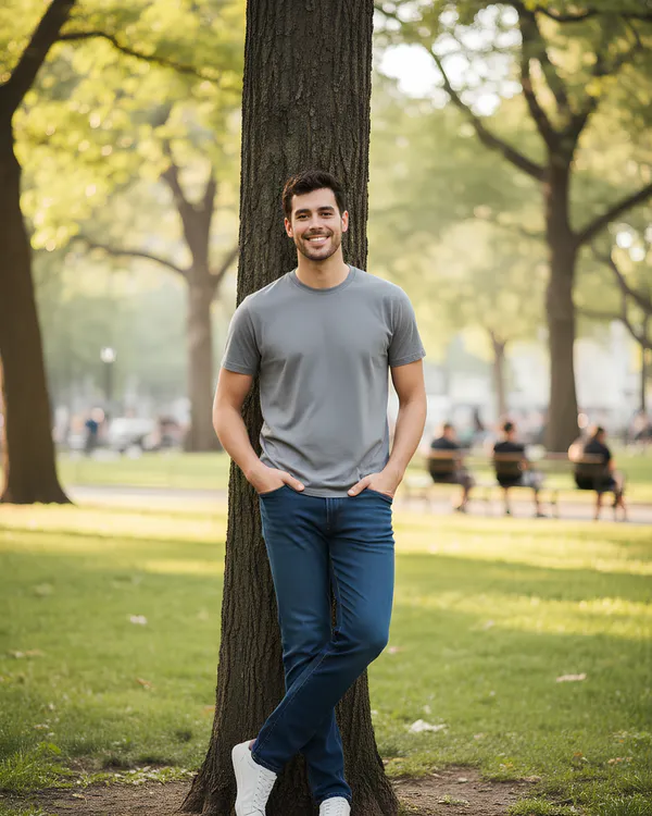 Premium_Cotton_Fabric_Regular_Round_Neck_Solid_T_Shirt_For_Men