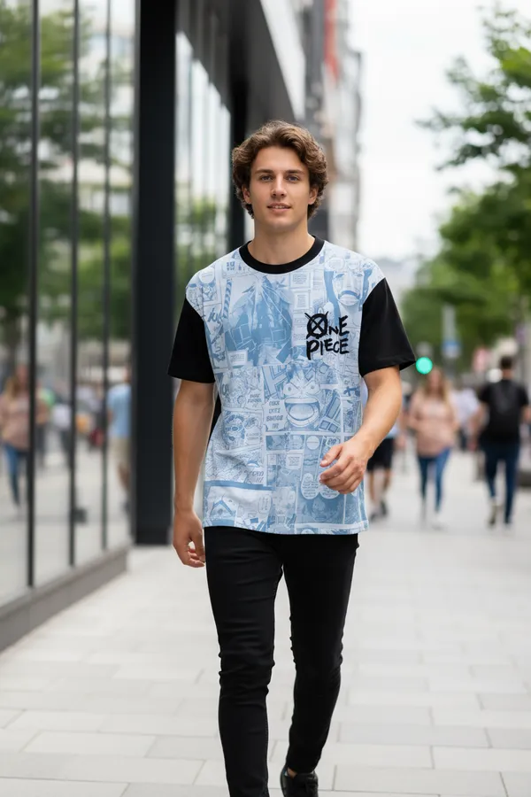 Sky_Blue_Premium_Fabric_Oversized_Printed_T_Shirt_For_Men