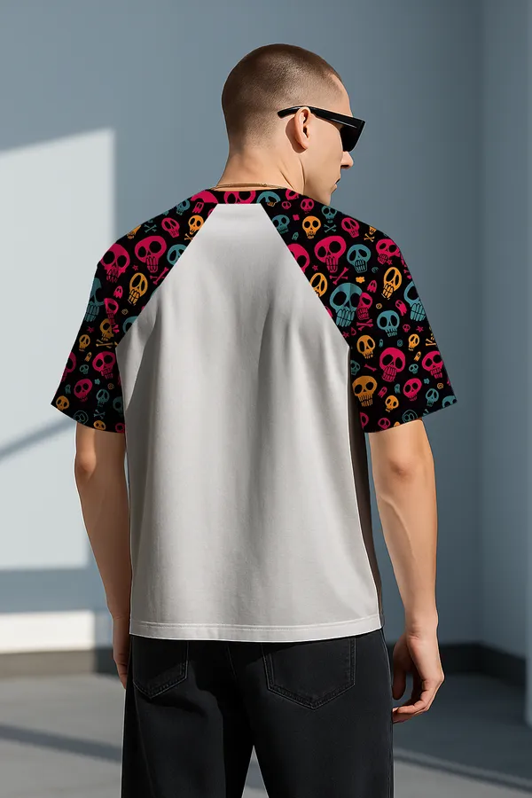White_Premium_Fabric_Oversized_Printed_T_Shirt_For_Men