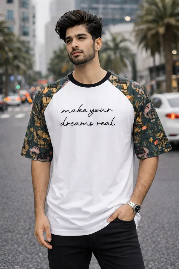 White_Premium_Fabric_Oversized_Printed_T_Shirt_For_Men