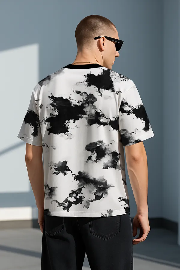 White_Premium_Fabric_Oversized_Printed_T_Shirt_For_Men