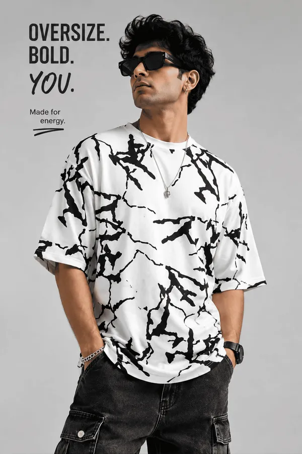 White_Premium_Fabric_Oversized_Printed_T_Shirt_For_Men