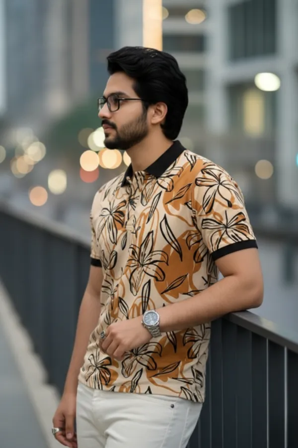Multicolor_Premium_Fabric_Regular_Printed_Polo_T_Shirt_For_Men