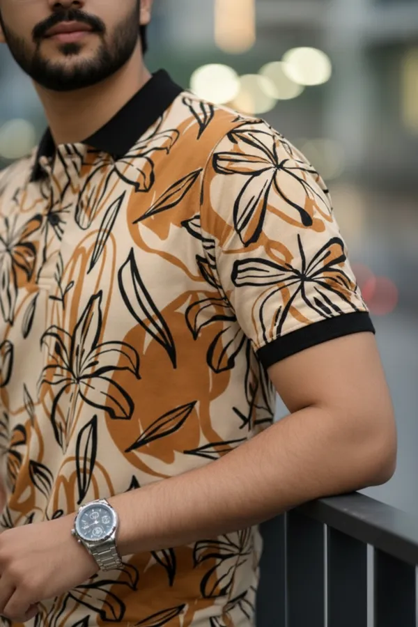 Multicolor_Premium_Fabric_Regular_Printed_Polo_T_Shirt_For_Men