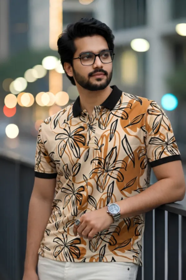 Multicolor_Premium_Fabric_Regular_Printed_Polo_T_Shirt_For_Men