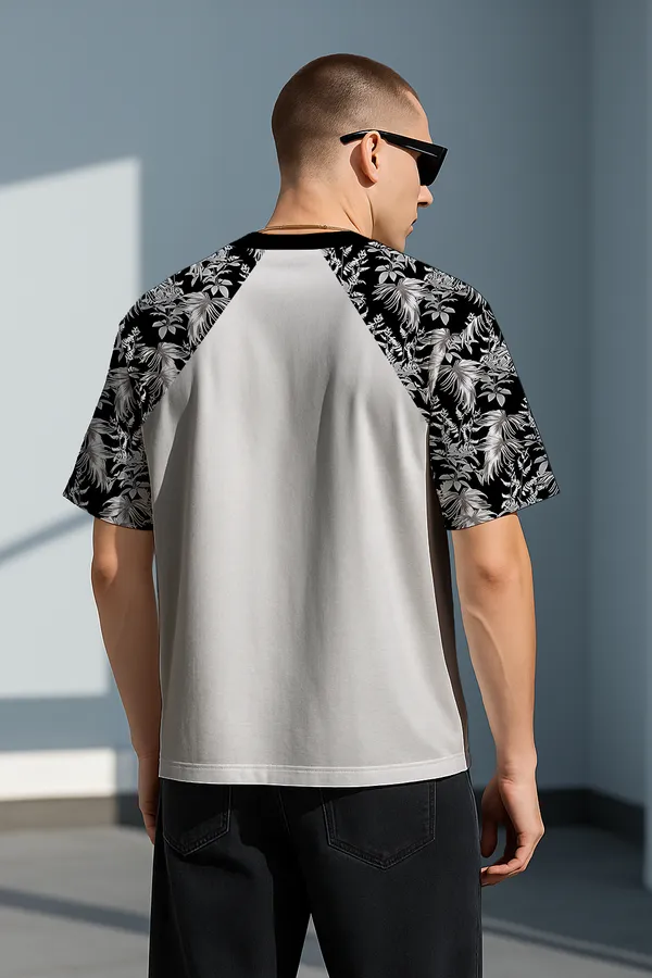 White_Premium_Fabric_Oversized_Printed_T_Shirt_For_Men