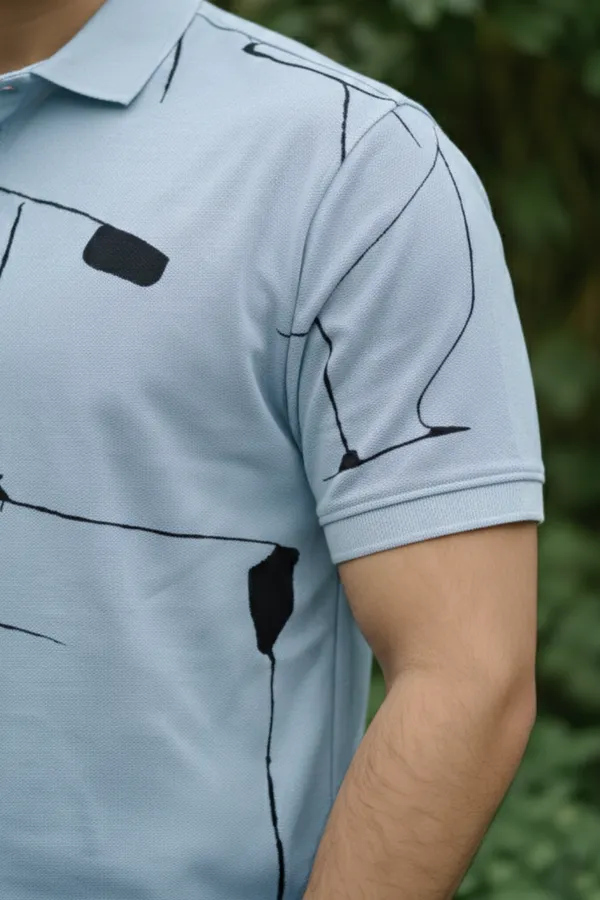 Tshirtsbuddy_Abstract_Print_Men's_Light_Blue_Polo_T-Shirt