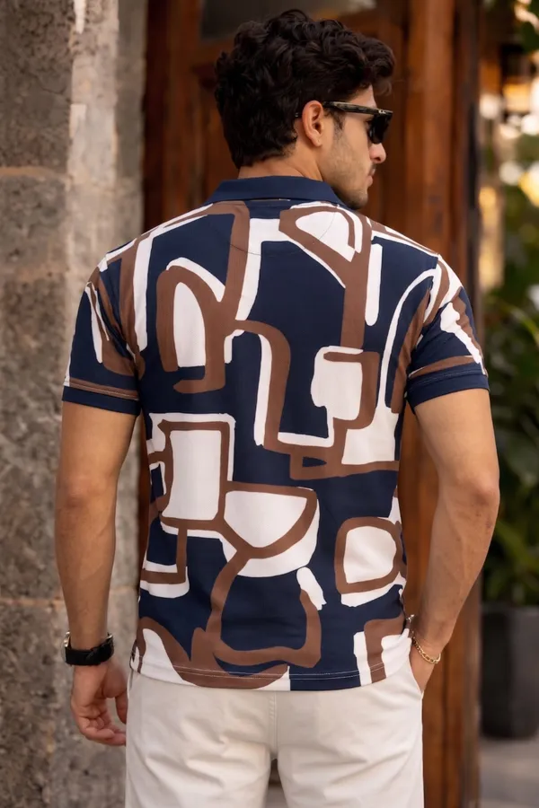 tshirtsbuddy_Men's_Geometric_Brushstroke_Pattern_Polo_T-Shirt