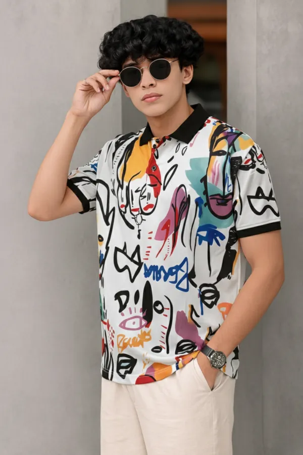 Multicolor_Premium_Fabric_Regular_Printed_Polo_T_Shirt_For_Men