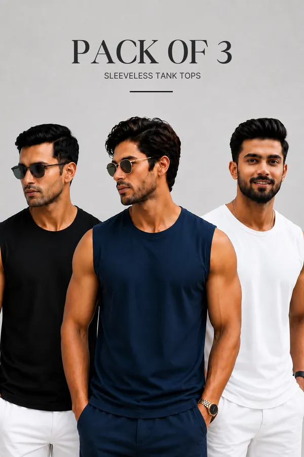 Mens_Sleeveless_Tank_Tops_-_Black,_Navy_&_White_Pack_of_3