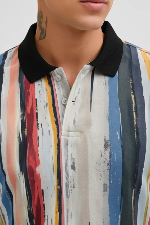 Multicolor_Premium_Fabric_Regular_Printed_Polo_T_Shirt_For_Men