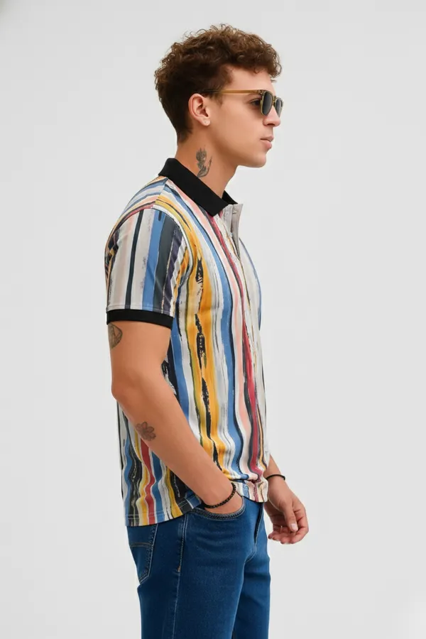 Multicolor_Premium_Fabric_Regular_Printed_Polo_T_Shirt_For_Men