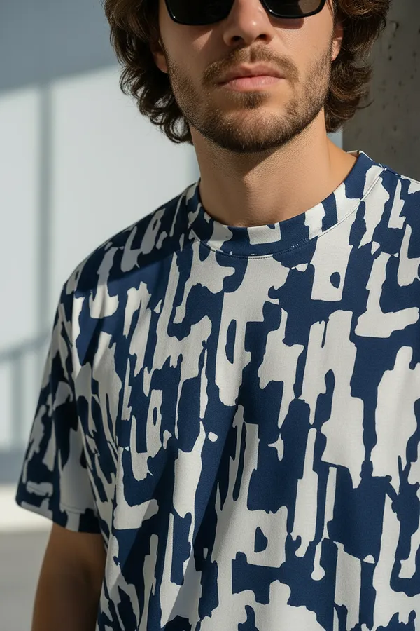 Blue_Premium_Fabric_Oversized_Printed_T_Shirt_For_Men