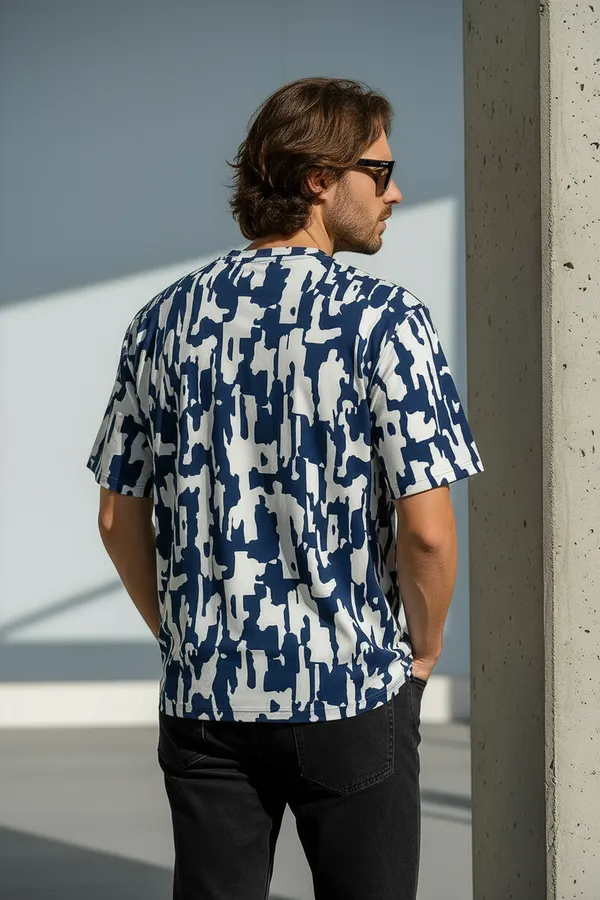 Blue_Premium_Fabric_Oversized_Printed_T_Shirt_For_Men
