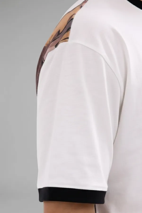 White_Premium_Fabric_Oversized_Printed_T_Shirt_For_Men