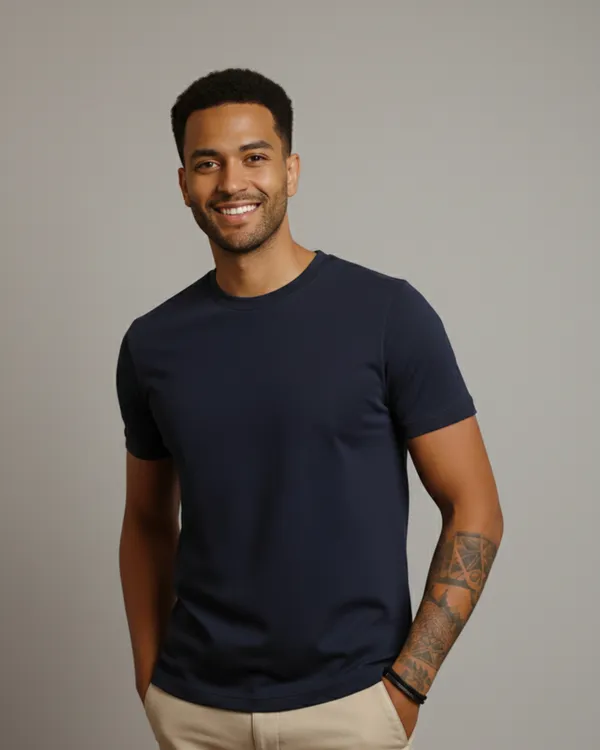 Premium_Cotton_Fabric_Regular_Round_Neck_Solid_T_Shirt_For_Men