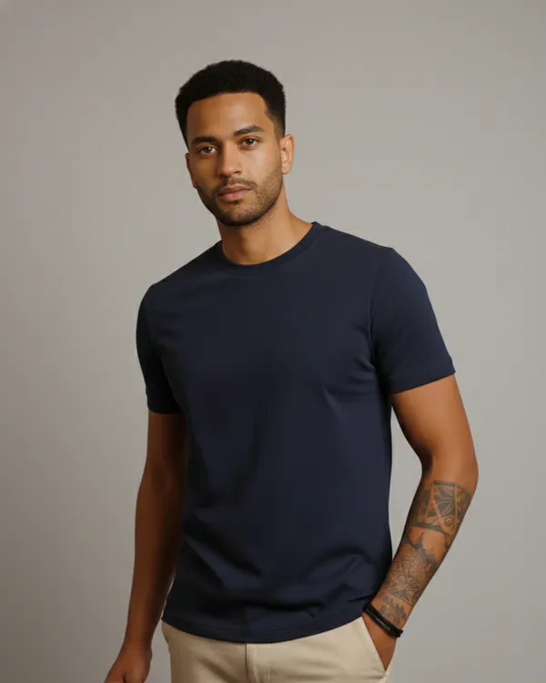 Premium_Cotton_Fabric_Regular_Round_Neck_Solid_T_Shirt_For_Men