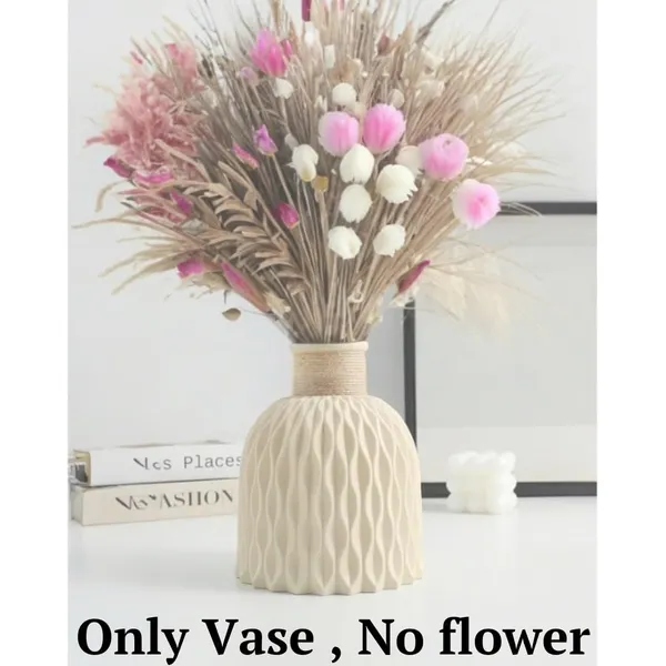 Premium_Decorative_Beige_Vase_(Only_Vase_No_Flowers)