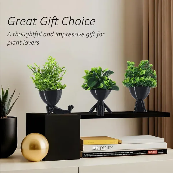 Pack_Of_3_Black_Cute_Human_Shaped_Planter_Pots_With_Artificial_Plants_Modern_Decorative_Figurine_Planters_For_Home_Or_Office