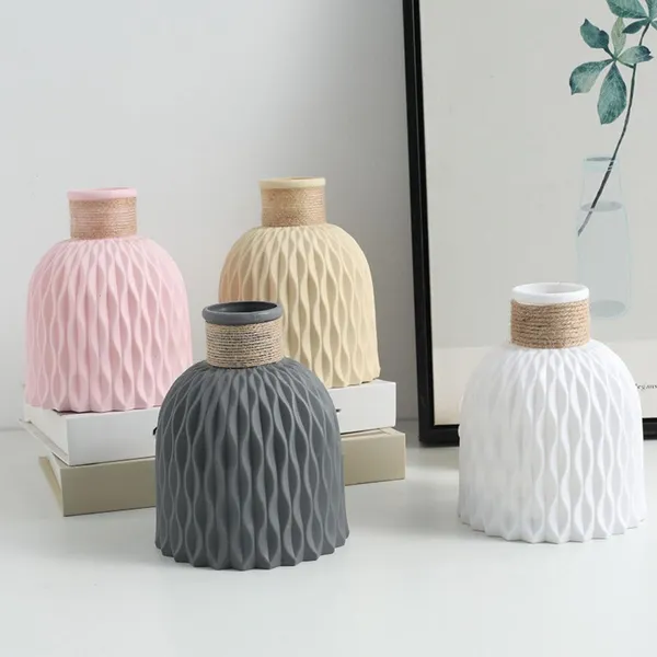 Premium_Decorative_Grey_Vase_(Only_Vase__No_Flowers)