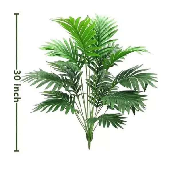 2.5_Feet_Lifelike_Artificial_Palm_Plant_in_Matte_Black_Pot_Elegant_Green_Decor_for_Indoors