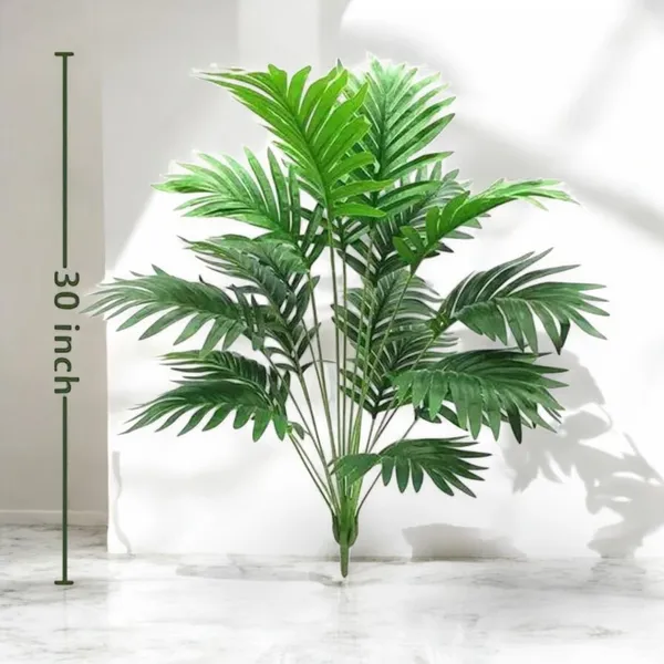 2.5_Feet_Lifelike_Artificial_Palm_Plant_in_Matte_Black_Pot_Elegant_Green_Decor_for_Indoors