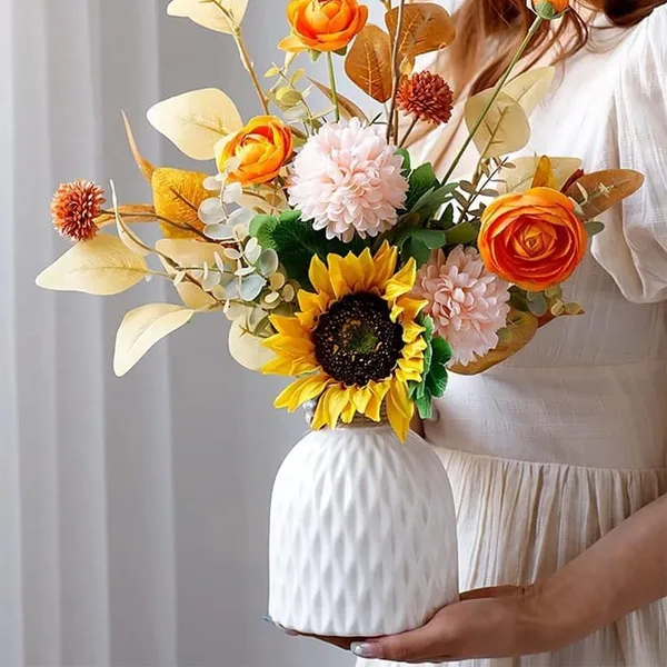 Premium_Decorative_White_Vase_(Only_Vase_No_Flowers)