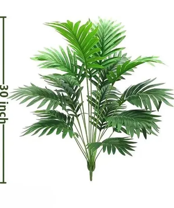 2_Feet_Artificial_Areca_Palm_Plant_in_Black_Pot_Tropical_Greenery_for_Home_&_Office