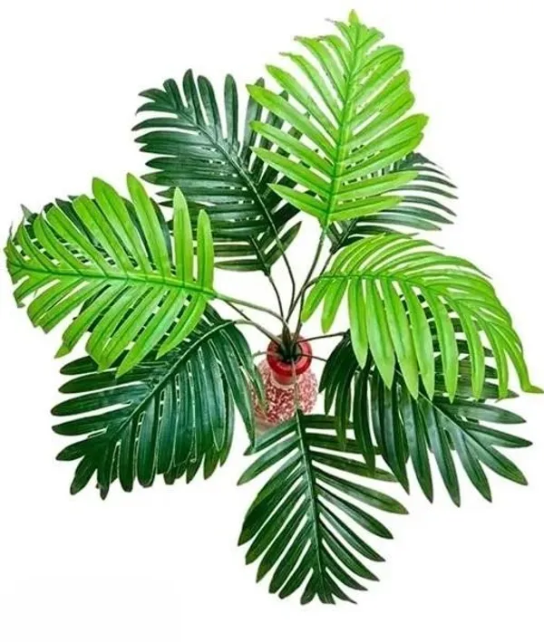 2_Feet_Artificial_Areca_Palm_Plant_in_Black_Pot_Tropical_Greenery_for_Home_&_Office