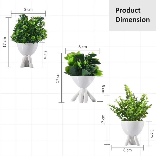 Pack_Of_3_White_Cute_Human_Shaped_Planter_Pots_With_Artificial_Plants_Modern_Decorative_Figurine_Planters_For_Home_Or_Office