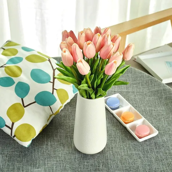 Artificial_Tulip_Flowers_Bunch_Set_of_5_Stems_|_Real_Touch_Pink_Tulips_for_Home_Decor,_Table_Centrepiece,_Office_&_Gifting