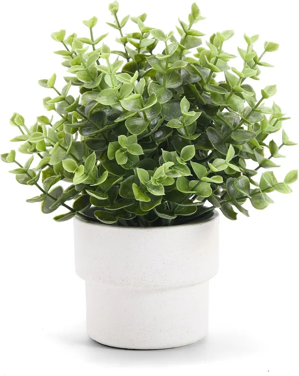 White_Mini_Artificial_Eucalyptus_Pot_Small_Faux_For_Shelf_Desk_Or_Table_top_Decor
