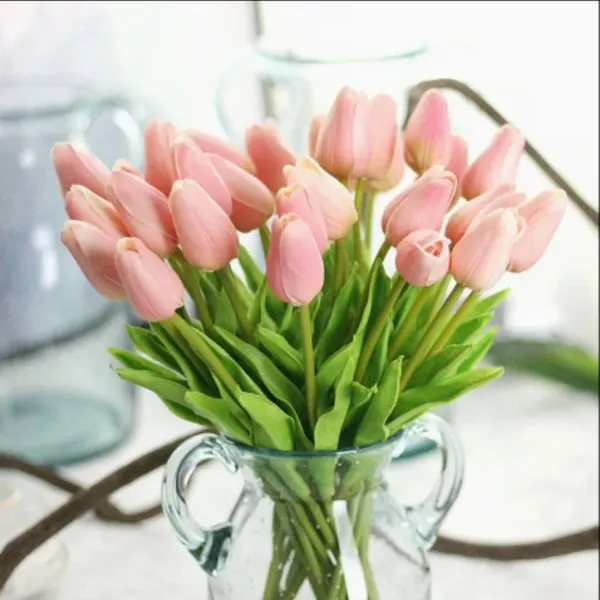 Artificial_Tulip_Flowers_Bunch_Set_of_5_Stems_|_Real_Touch_White_Pink_Tulips_for_Home_Decor,_Table_Centrepiece,_Office_&_Gifting