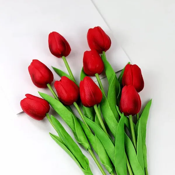 Artificial_Tulip_Flowers_Bunch__Set_of_5_Stems_|_Real_Touch_Red_Tulips_for_Home_Decor,_Table_Centrepiece,_Office_&_Gifting