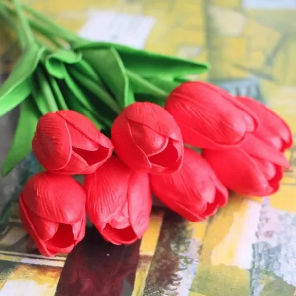 Artificial_Tulip_Flowers_Bunch__Set_of_5_Stems_|_Real_Touch_Red_Tulips_for_Home_Decor,_Table_Centrepiece,_Office_&_Gifting