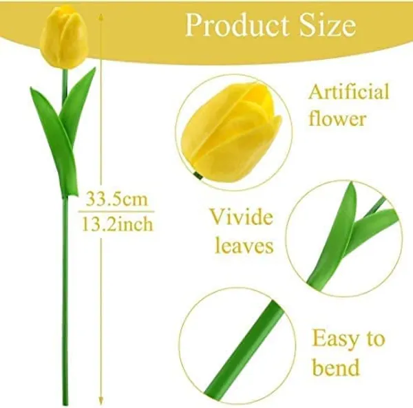 Artificial_Tulip_Flowers_Bunch_Set_of_5_Stems_|_Real_Touch_Yellow_Tulips_for_Home_Decor,_Table_Centrepiece,_Office_&_Gifting