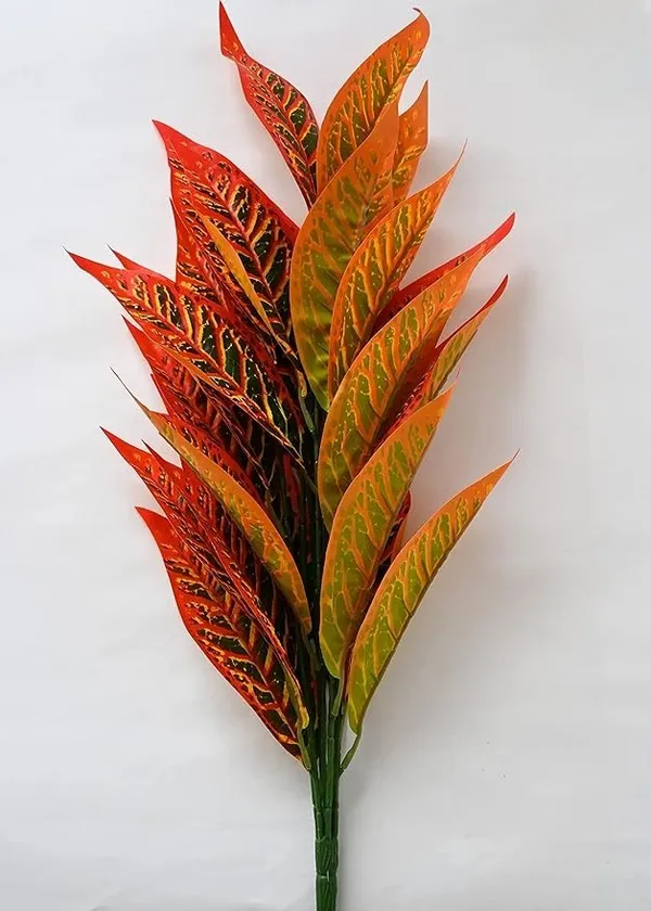 2_Feet_JJ_HOMES_Artificial_Orange_Dieffenbachia_Plant_with_Pot_28_Inch_Decorative_Faux_Plant_for_Home_&_Office_Decor