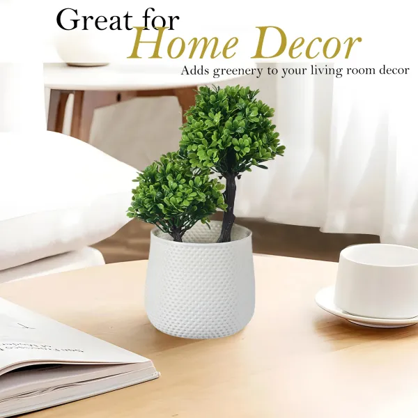 White_Artificial_Topiary_Tree_In_Textured_Pot_Small_Faux_Plant_For_Home_Or_Office_Decoration