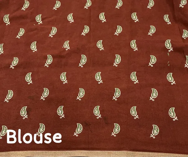 Maroon_Ajrakh_Printed_Cotton_Saree_For_Women